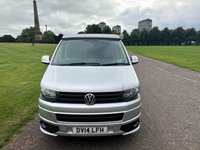 USED 2014 14 VOLKSWAGEN TRANSPORTER 4 BERTH LUXURY CAMPERVAN  TAILGATE & BIKE RACK  140 BHP
