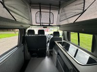 USED 2014 14 VOLKSWAGEN TRANSPORTER 4 BERTH LUXURY CAMPERVAN  TAILGATE & BIKE RACK  140 BHP