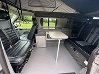 USED 2014 14 VOLKSWAGEN TRANSPORTER 4 BERTH LUXURY CAMPERVAN  TAILGATE & BIKE RACK  140 BHP