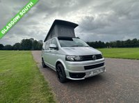 USED 2014 14 VOLKSWAGEN TRANSPORTER 4 BERTH LUXURY CAMPERVAN  TAILGATE & BIKE RACK  140 BHP