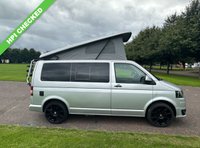 USED 2014 14 VOLKSWAGEN TRANSPORTER 4 BERTH LUXURY CAMPERVAN  TAILGATE & BIKE RACK  140 BHP