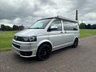 USED 2014 14 VOLKSWAGEN TRANSPORTER 4 BERTH LUXURY CAMPERVAN  TAILGATE & BIKE RACK  140 BHP