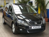 USED 2016 SEAT ALHAMBRA 2.0 TDI SE Lux MPV 5dr Diesel DSG Euro 6 (s/s) (150 ps) TOP OF THE RANGE BIG SPEC SAT NAV SUNROOF LEATHER CAMERA 2 OWNERS 8 SEATS SERVICE TO 64K SEPT 2024 CAMBELT AND WATERPUMP REPLACED AT 77K JULY 2025