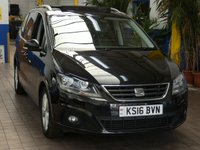 USED 2016 SEAT ALHAMBRA 2.0 TDI SE Lux MPV 5dr Diesel DSG Euro 6 (s/s) (150 ps) TOP OF THE RANGE BIG SPEC SAT NAV SUNROOF LEATHER CAMERA 2 OWNERS 8 SEATS SERVICE TO 64K SEPT 2024 CAMBELT AND WATERPUMP REPLACED AT 77K JULY 2025
