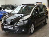 USED 2016 SEAT ALHAMBRA 2.0 TDI SE Lux MPV 5dr Diesel DSG Euro 6 (s/s) (150 ps) TOP OF THE RANGE BIG SPEC SAT NAV SUNROOF LEATHER CAMERA 2 OWNERS 8 SEATS SERVICE TO 64K SEPT 2024 CAMBELT AND WATERPUMP REPLACED AT 77K JULY 2025