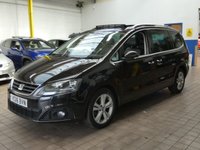 USED 2016 SEAT ALHAMBRA 2.0 TDI SE Lux MPV 5dr Diesel DSG Euro 6 (s/s) (150 ps) TOP OF THE RANGE BIG SPEC SAT NAV SUNROOF LEATHER CAMERA 2 OWNERS 8 SEATS SERVICE TO 64K SEPT 2024 CAMBELT AND WATERPUMP REPLACED AT 77K JULY 2025