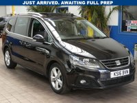 USED 2016 SEAT ALHAMBRA 2.0 TDI SE Lux MPV 5dr Diesel DSG Euro 6 (s/s) (150 ps) TOP OF THE RANGE BIG SPEC SAT NAV SUNROOF LEATHER CAMERA 2 OWNERS 8 SEATS SERVICE TO 64K SEPT 2024 CAMBELT AND WATERPUMP REPLACED AT 77K JULY 2025