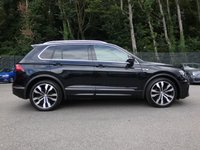 USED 2019 19 VOLKSWAGEN TIGUAN 1.5 TSI EVO R-Line 5d DSG 150 S/S UPGRADE PARK ASSIST WITH AREA VIEW CAMERA, UPGRADE KEYLESS ENTRY START & ELECTRIC TAILGATE, PANORAMIC GLASS SUNROOF, VIRTUAL COCKPIT, SAT NAV, APP CONNECT FOR APPLE CAR PLAY / ANDROID AUTO, HEATED FRONT SEATS, ADAPTIVE CRUISE CONTROL, LANE ASSIST WITH ADAPTIVE LANE GUIDANCE, FRONT ASSIST, DYNAMIC ROAD SIGN DISPLAY, DAB RADIO, BLUETOOTH, FRONT & REAR PARKING SENSORS WITH DISPLAY, 20 INCH ALLOY WHEELS,  AUTO LIGHTS + WIPERS, AUTO HOLD, ELECTRIC FOLDING MIRRORS, SPACE SAVER SPARE, SERVICE HISTORY
