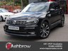 USED 2019 19 VOLKSWAGEN TIGUAN 1.5 TSI EVO R-Line 5d DSG 150 S/S UPGRADE PARK ASSIST WITH AREA VIEW CAMERA, UPGRADE KEYLESS ENTRY START & ELECTRIC TAILGATE, PANORAMIC GLASS SUNROOF, VIRTUAL COCKPIT, SAT NAV, APP CONNECT FOR APPLE CAR PLAY / ANDROID AUTO, HEATED FRONT SEATS, ADAPTIVE CRUISE CONTROL, LANE ASSIST WITH ADAPTIVE LANE GUIDANCE, FRONT ASSIST, DYNAMIC ROAD SIGN DISPLAY, DAB RADIO, BLUETOOTH, FRONT & REAR PARKING SENSORS WITH DISPLAY, 20 INCH ALLOY WHEELS,  AUTO LIGHTS + WIPERS, AUTO HOLD, ELECTRIC FOLDING MIRRORS, SPACE SAVER SPARE, SERVICE HISTORY