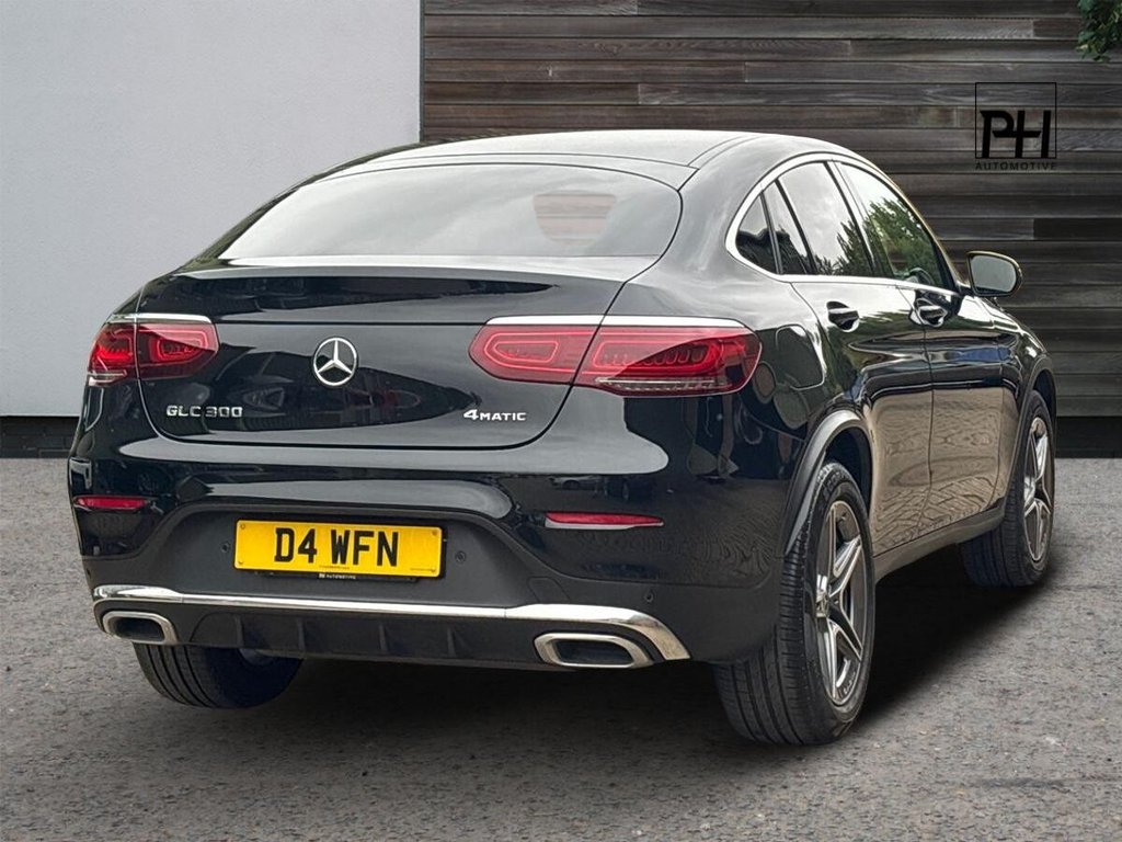 USED 2023 D MERCEDES-BENZ GLC 2.0 GLC300h MHEV AMG Line Coupe 5dr Petrol Hybrid G-Tronic+ 4MATIC Euro 6 (s/s) (272 ps) MERCEDES WARRANTY | CARPLAY