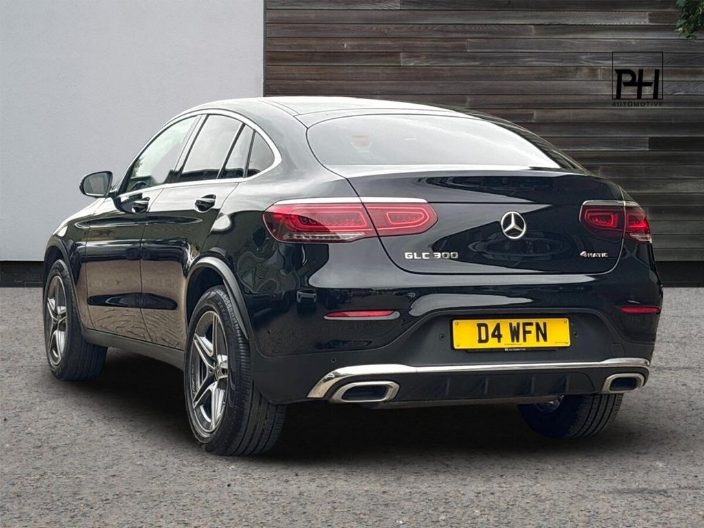 USED 2023 D MERCEDES-BENZ GLC 2.0 GLC300h MHEV AMG Line Coupe 5dr Petrol Hybrid G-Tronic+ 4MATIC Euro 6 (s/s) (272 ps) MERCEDES WARRANTY | CARPLAY