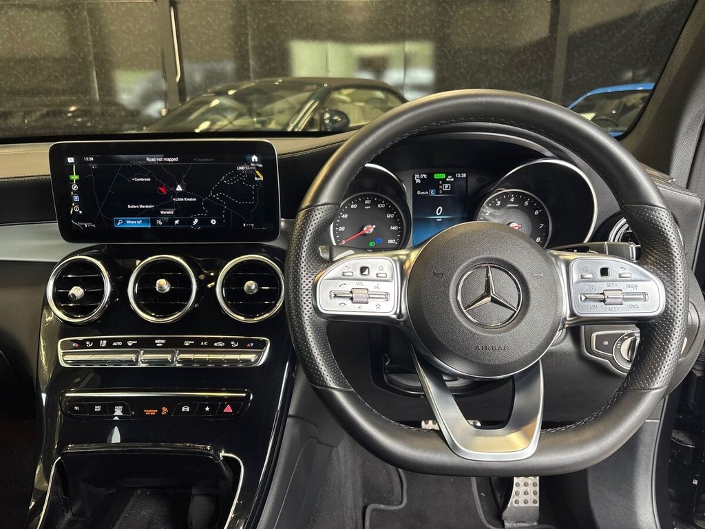 USED 2023 D MERCEDES-BENZ GLC 2.0 GLC300h MHEV AMG Line Coupe 5dr Petrol Hybrid G-Tronic+ 4MATIC Euro 6 (s/s) (272 ps) MERCEDES WARRANTY | CARPLAY