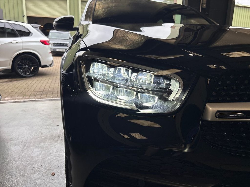 USED 2023 D MERCEDES-BENZ GLC 2.0 GLC300h MHEV AMG Line Coupe 5dr Petrol Hybrid G-Tronic+ 4MATIC Euro 6 (s/s) (272 ps) MERCEDES WARRANTY | CARPLAY
