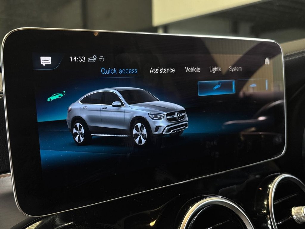 USED 2023 D MERCEDES-BENZ GLC 2.0 GLC300h MHEV AMG Line Coupe 5dr Petrol Hybrid G-Tronic+ 4MATIC Euro 6 (s/s) (272 ps) MERCEDES WARRANTY | CARPLAY