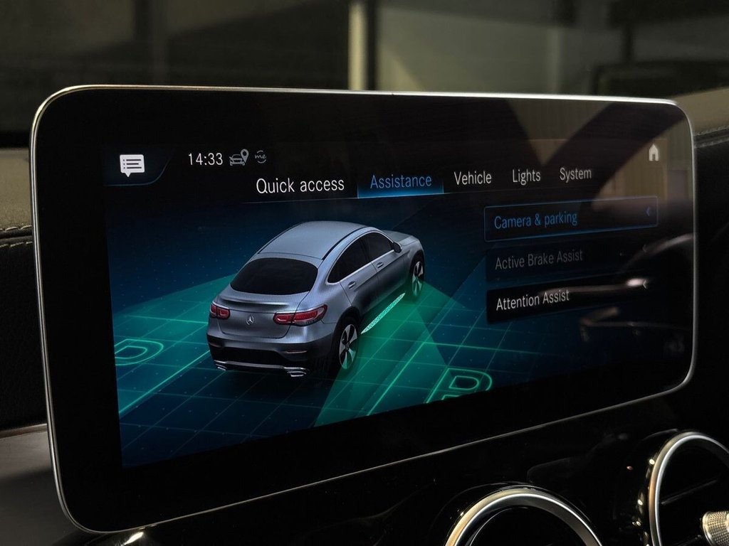 USED 2023 D MERCEDES-BENZ GLC 2.0 GLC300h MHEV AMG Line Coupe 5dr Petrol Hybrid G-Tronic+ 4MATIC Euro 6 (s/s) (272 ps) MERCEDES WARRANTY | CARPLAY