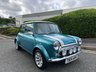 USED 1999 T ROVER MINI 1.3 Cooper Saloon 2dr Petrol Manual (164 g/km, 62 bhp)-Finished In Rare Hawaiian blue with a contrasting white roof and bonnet stripes-Rare Hawaiian Blue Leather Upholstery-Recent new RC40 exhaust, fan belt, heater matrix and recommended Yokohama A539 tyres-Just Over 41600 miles from new and cherished by a Mini enthusiast for the past eleven years. 