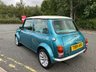 USED 1999 T ROVER MINI 1.3 Cooper Saloon 2dr Petrol Manual (164 g/km, 62 bhp)-Finished In Rare Hawaiian blue with a contrasting white roof and bonnet stripes-Rare Hawaiian Blue Leather Upholstery-Recent new RC40 exhaust, fan belt, heater matrix and recommended Yokohama A539 tyres-Just Over 41600 miles from new and cherished by a Mini enthusiast for the past eleven years. 