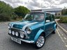 USED 1999 T ROVER MINI 1.3 Cooper Saloon 2dr Petrol Manual (164 g/km, 62 bhp)-Finished In Rare Hawaiian blue with a contrasting white roof and bonnet stripes-Rare Hawaiian Blue Leather Upholstery-Recent new RC40 exhaust, fan belt, heater matrix and recommended Yokohama A539 tyres-Just Over 41600 miles from new and cherished by a Mini enthusiast for the past eleven years. 