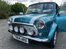 USED 1999 T ROVER MINI 1.3 Cooper Saloon 2dr Petrol Manual (164 g/km, 62 bhp)-Finished In Rare Hawaiian blue with a contrasting white roof and bonnet stripes-Rare Hawaiian Blue Leather Upholstery-Recent new RC40 exhaust, fan belt, heater matrix and recommended Yokohama A539 tyres-Just Over 41600 miles from new and cherished by a Mini enthusiast for the past eleven years. 