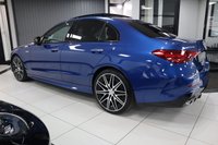 USED 2022 72 MERCEDES-BENZ C-CLASS 2.0 C43 MHEV AMG (Premium Plus) Saloon 4dr Petrol Hybrid G-Tronic+ 4MATIC Euro 6 (s/s) (408 ps) FMBSH+PANO+HUD+REAR STEER+360!