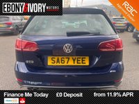 USED 2017 67 VOLKSWAGEN GOLF 2.0 TDI BlueMotion Tech GTD Estate 5dr Diesel Manual Euro 6 (s/s) (184 ps) FULL SERVICE HISTORY WITH TIMING BELT CHANGE @86K 2 KEYS BOOK PACK SERVICED AS REQUIRED AND 1 YEAR MOT WITHIN THE SALE