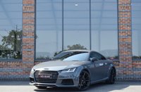 USED 2017 17 AUDI TTS 2.0 TFSI Black Edition Coupe 3dr Petrol S Tronic quattro Euro 6 (s/s) (310 ps) NANO GREY / 20" ALLOYS / B&O