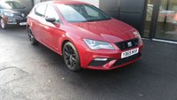 USED 2019 69 SEAT LEON 1.5 TSI EVO FR Black Edition Hatchback 5dr Petrol Manual Euro 6,CAT S IN 2020,MOT NOVEMBER. WAS SIDE DAMAGE,SAT-NAV,ALLOYS.