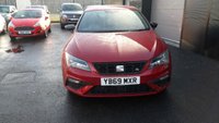 USED 2019 69 SEAT LEON 1.5 TSI EVO FR Black Edition Hatchback 5dr Petrol Manual Euro 6,CAT S IN 2020,MOT NOVEMBER. WAS SIDE DAMAGE,SAT-NAV,ALLOYS.
