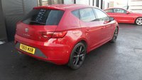 USED 2019 69 SEAT LEON 1.5 TSI EVO FR Black Edition Hatchback 5dr Petrol Manual Euro 6,CAT S IN 2020,MOT NOVEMBER. WAS SIDE DAMAGE,SAT-NAV,ALLOYS.