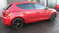 USED 2019 69 SEAT LEON 1.5 TSI EVO FR Black Edition Hatchback 5dr Petrol Manual Euro 6,CAT S IN 2020,MOT NOVEMBER. WAS SIDE DAMAGE,SAT-NAV,ALLOYS.