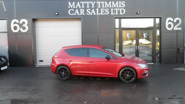 2019 SEAT LEON 1.5 TSI EVO FR Black Edition Hatchback 5dr Petrol Manual Euro 6,CAT S IN 2020,MOT NOVEMBER.