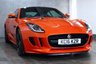 USED 2016 16 JAGUAR F-TYPE 3.0 V6 Coupe 2dr Petrol Auto Euro 6 (s/s) (340 ps) **RARE ORANGE***