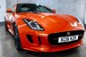 USED 2016 16 JAGUAR F-TYPE 3.0 V6 Coupe 2dr Petrol Auto Euro 6 (s/s) (340 ps) **RARE ORANGE***