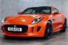 USED 2016 16 JAGUAR F-TYPE 3.0 V6 Coupe 2dr Petrol Auto Euro 6 (s/s) (340 ps) **RARE ORANGE***