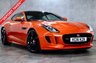 USED 2016 16 JAGUAR F-TYPE 3.0 V6 Coupe 2dr Petrol Auto Euro 6 (s/s) (340 ps) **RARE ORANGE***