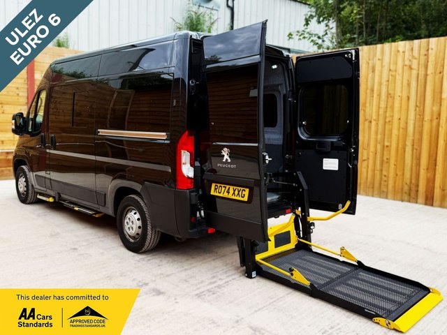 View our Peugeot Boxer L2 Twin Wheelchair Accessible Disabled Access Vehicle 