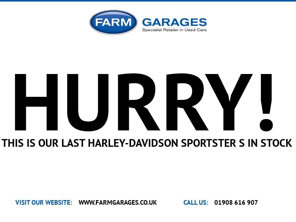 USED 2022 22 HARLEY-DAVIDSON SPORTSTER S SPORTSTER S RH 1250S &pound;ZERO DEPOSIT FINANCE