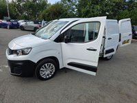 USED 2021 71 PEUGEOT PARTNER 1.5 BlueHDi LWB Panel Van 70.200 miles, 5 Speed Manual, Air Con, Bluetooth, ULEZ Euro 6 diesel, Full Service History, 1 owner. Final price +VAT @20%. With only one previous owner and a full service history, this 2021 Peugeot Partner Professional Premium is a reliable and well-maintained van. The Partner, with its 1.5L diesel engine and Euro 6 emission class, offers a blend of efficiency and practicality. This long wheelbase panel van comes with the BlueHDi 950 Professional Premium derivative and boasts twin sliding side doors for easy access. The interior features an 8in capacitive colour touchscreen with Connect DAB radio, Bluetooth, and a U