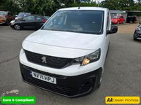 USED 2021 71 PEUGEOT PARTNER 1.5 BlueHDi LWB Panel Van 70.200 miles, 5 Speed Manual, Air Con, Bluetooth, ULEZ Euro 6 diesel, Full Service History, 1 owner. Final price +VAT @20%. With only one previous owner and a full service history, this 2021 Peugeot Partner Professional Premium is a reliable and well-maintained van. The Partner, with its 1.5L diesel engine and Euro 6 emission class, offers a blend of efficiency and practicality. This long wheelbase panel van comes with the BlueHDi 950 Professional Premium derivative and boasts twin sliding side doors for easy access. The interior features an 8in capacitive colour touchscreen with Connect DAB radio, Bluetooth, and a U