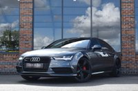 USED 2017 W AUDI A7 3.0 TDI V6 Black Edition Sportback 5dr Diesel S Tronic quattro Euro 6 (s/s) (272 ps) FULL HISTORY / DAYTONA GREY