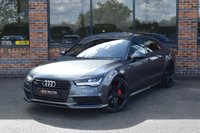 USED 2017 W AUDI A7 3.0 TDI V6 Black Edition Sportback 5dr Diesel S Tronic quattro Euro 6 (s/s) (272 ps) FULL HISTORY / DAYTONA GREY