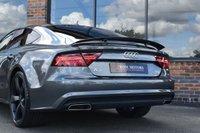 USED 2017 W AUDI A7 3.0 TDI V6 Black Edition Sportback 5dr Diesel S Tronic quattro Euro 6 (s/s) (272 ps) FULL HISTORY / DAYTONA GREY