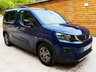 USED 2023 23 PEUGEOT RIFTER 3 Seat Auto Wheelchair Accessible Disabled Access Vehicle WAV 
