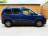 USED 2023 23 PEUGEOT RIFTER 3 Seat Auto Wheelchair Accessible Disabled Access Vehicle WAV 