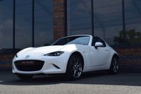 USED 2019 19 MAZDA MX-5 RF 2.0 SKYACTIV-G Sport Nav+ Convertible 2dr Petrol Manual Euro 6 (s/s) (184 ps) SNOWFLAKE WHITE METALLIC / FSH