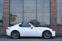 USED 2019 19 MAZDA MX-5 RF 2.0 SKYACTIV-G Sport Nav+ Convertible 2dr Petrol Manual Euro 6 (s/s) (184 ps) SNOWFLAKE WHITE METALLIC / FSH