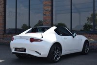 USED 2019 19 MAZDA MX-5 RF 2.0 SKYACTIV-G Sport Nav+ Convertible 2dr Petrol Manual Euro 6 (s/s) (184 ps) SNOWFLAKE WHITE METALLIC / FSH