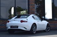 USED 2019 19 MAZDA MX-5 RF 2.0 SKYACTIV-G Sport Nav+ Convertible 2dr Petrol Manual Euro 6 (s/s) (184 ps) SNOWFLAKE WHITE METALLIC / FSH