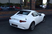 USED 2019 19 MAZDA MX-5 RF 2.0 SKYACTIV-G Sport Nav+ Convertible 2dr Petrol Manual Euro 6 (s/s) (184 ps) SNOWFLAKE WHITE METALLIC / FSH