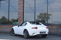 USED 2019 19 MAZDA MX-5 RF 2.0 SKYACTIV-G Sport Nav+ Convertible 2dr Petrol Manual Euro 6 (s/s) (184 ps) SNOWFLAKE WHITE METALLIC / FSH